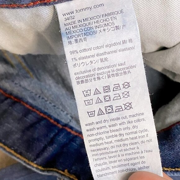 Tommy Hilfiger Denim Slim Fit Jeans 34X32 - Picture 5 of 14